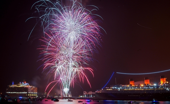Long Beach fireworks