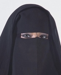 Niqab face veil