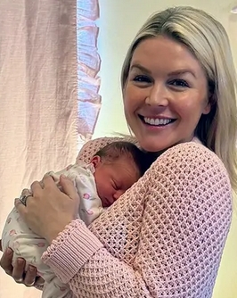 Karoline Leavitt with Vivi